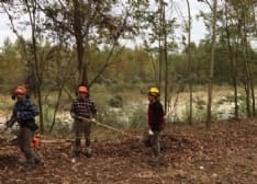 RIVAROLO - Partiti i lavori di manutenzione lungo l'Orco - FOTO