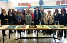 CASTELLAMONTE - La ceramica racconta le poesie di Cossano Canavese - FOTO