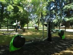 RIVAROLO - E' nata un'area fitness nel parco Dante Meaglia - FOTO
