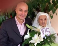 RIVAROLO - Suor Ausilia ha compiuto 105 anni. Un record