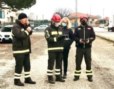 OZEGNA - Un'area d'emergenza per i vigili del fuoco in caso di calamità naturale