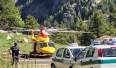 CERESOLE REALE - Motociclista ferita al volto dopo una brutta caduta: elitrasportata al Cto - FOTO e VIDEO