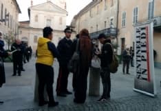 RIVAROLO - Sentinelle in piedi contestate durante la veglia. In prima fila il sindaco di Favria - FOTO e VIDEO