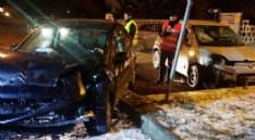 SALASSA - Ennesimo incidente stradale all'incrocio per Valperga: tre persone in ospedale a Cuorgnè - VIDEO