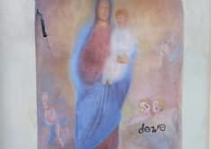 PAVONE CANAVESE - Il pilone appena restaurato e già stato vandalizzato