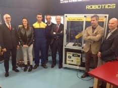 VALPERGA - Inaugurata la nuova isola robotica del Ciac - VIDEO
