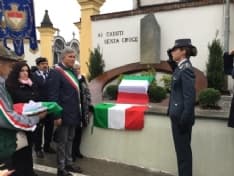 CHIVASSO - A Castelrosso il Monumento ai Caduti senza Croce