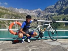 LOCANA - Parte dal Canavese la traversata in bici dei borghi più belli d'Italia: l'impresa di Mattia Barlocco