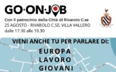 RIVAROLO CANAVESE - A Villa Vallero il progetto «Go on Job»