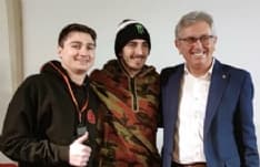 PECCO BAGNAIA TORNA A CHIVASSO - «E' la mia isola felice: sarò sempre grato a questa città» - FOTO e VIDEO
