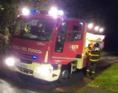 CANAVESE - Temporali estivi, diversi interventi dei vigili del fuoco