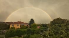 MALTEMPO - Violento temporale sul Canavese con grandine, pioggia e forte vento - VIDEO
