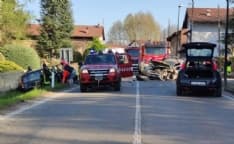 LOMBARDORE - Spaventoso scontro frontale sulla provinciale 267: tre persone ferite - FOTO