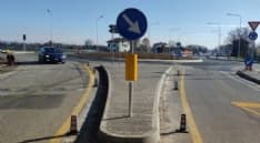 CASTELLAMONTE - Svincolo pedemontana aperto in entrambi i sensi di marcia: la rotonda è finita - FOTO