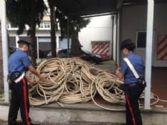 CANAVESE - Il rame rubato nelle aziende finiva al campo nomadi