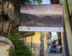 RONCO - Le foto del Parco «appese» nelle vie del paese - FOTO