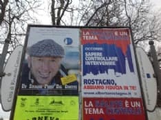 ELEZIONI RIVAROLO - Guerra di manifesti tra Zucco e Rostagno