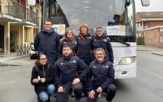 FAVRIA - Il Rotary Club in aiuto dell'Ucraina: salvati 14 profughi - FOTO