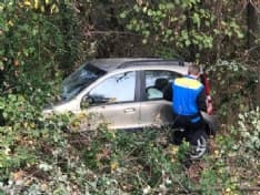MERCENASCO-CANDIA - Brutto incidente stradale sulla SS26 - FOTO