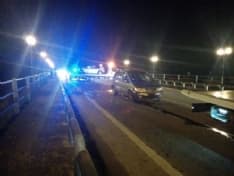 RIVAROLO - Incidente sul ponte dell'Orco, traffico in tilt