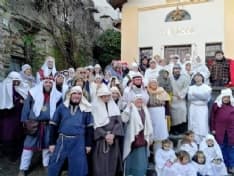 CUORGNE' - Super festa di Natale in frazione Ronchi Canton Giaudrone - FOTO