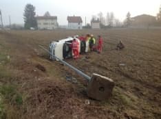 FELETTO - Grave incidente sulla ex 460. Donna ferita - VIDEO