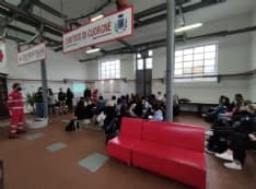 CUORGNE' - Gli studenti del 25 Aprile-Faccio a lezione di primo soccorso in Croce Rossa