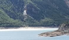 CERESOLE REALE - La camminata nel cielo di Andrea Loreni ha regalato emozioni uniche - FOTO E VIDEO