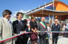 RIVAROLO - Taglio del nastro per la nuova scuola elementare - FOTO e VIDEO