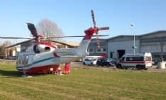 COLLERETTO - Incidente auto contro moto: un giovane ferito