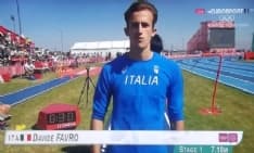 ATLETICA LEGGERA - Fantastico risultato di Davide Favro alle Olimpiadi Giovanili