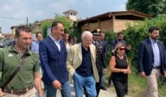 SAN GIUSTO CANAVESE - Il ricordo di Paolo Borsellino e delle vittime della mafia davanti alla villa confiscata al boss Assisi