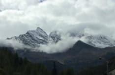 CERESOLE REALE - Prima neve sulle montagne del Canavese - FOTO