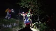 VOLPIANO - Precipita in montagna e resta 24 ore appeso alle rocce: salvato dal soccorso alpino a Chialamberto