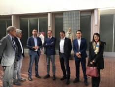 IVREA - Visita del presidente della Regione, Alberto Cirio: «Il Canavese è una terra di grande eccellenza» - FOTO