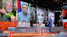 CASTELLAMONTE - Vaccino al sindaco, Mazza su Rete 4: «Fiero di essere un sindaco di frontiera»