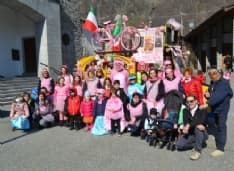 LOCANA - Carnevale a Rosone con un omaggio al Giro d'Italia