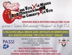 AGLIE' - Musica e buon cibo per la neonatologia del Regina Margherita