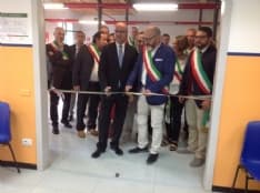 CUORGNE - Taglio del nastro per l'Agenzia delle Entrate - VIDEO