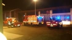 AGLIE' - Incendio camino: pronto intervento dei pompieri - FOTO