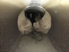 FAVRIA - Tubazioni ostruite: interviene la protezione civile - FOTO