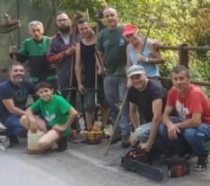 FORNO CANAVESE -  Gli Amici pescatori fornesi ripuliscono il torrente Viana