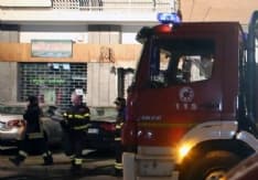 BANCHETTE - Incendio in casa, donna e gatto salvati in extremis