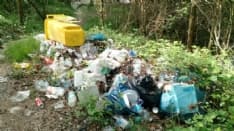 MAIALI IN AZIONE - Le sponde dell'Orco piene di rifiuti: scempio ambientale tra Rivarolo e Castellamonte - FOTO