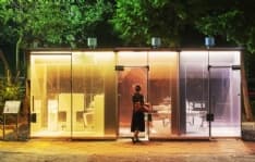 TECH - Giappone, i bagni pubblici trasparenti e illuminati