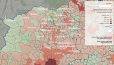 COVID IN CANAVESE - Contagi ancora in calo: la mappa si colora di verde - I DATI COMUNE PER COMUNE