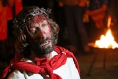 IVREA - La Natività di Gesù vista come nel lontano medioevo