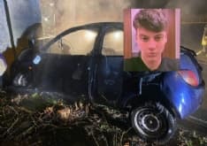 TRAGEDIA A CASELLE - Guidava senza patente il 18enne morto carbonizzato - FOTO