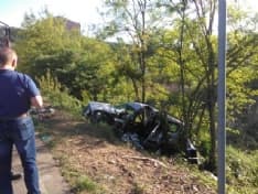 CHIVASSO - Incidente mortale in via Po: auto contro pullman