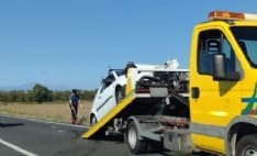 RIVAROLO-BOSCONERO - Scontro tra due auto sulla statale 460